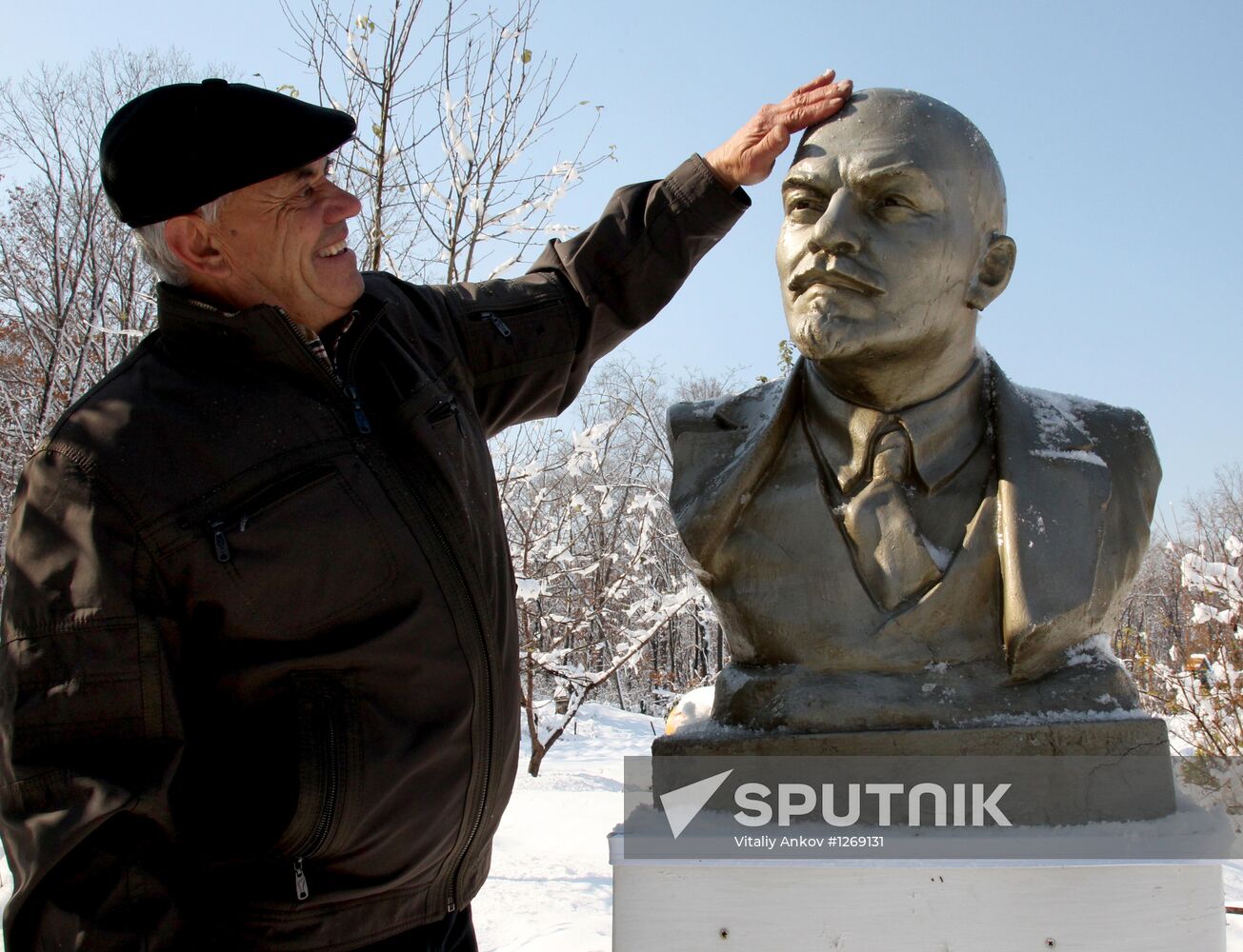 Collection of Soviet era sculptures