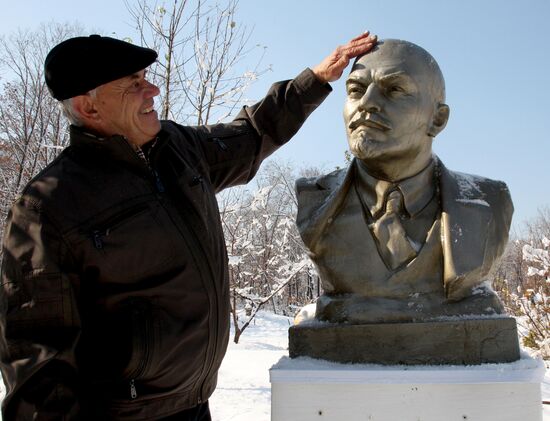 Collection of Soviet era sculptures