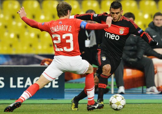 Football. Champions League. Spartak vs. Benfica