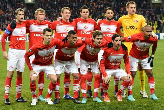 Football. Champions League. Spartak vs. Benfica