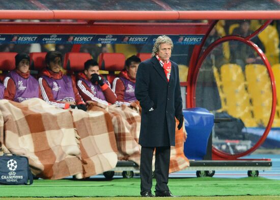 Football. Champions League. Spartak vs. Benfica