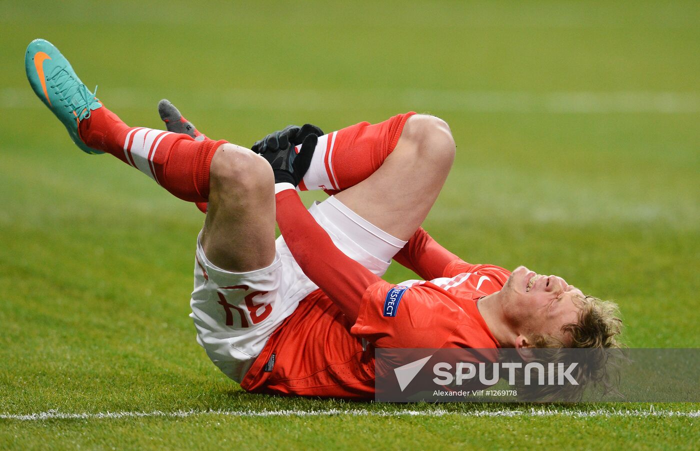 Football. Champions League. Spartak vs. Benfica