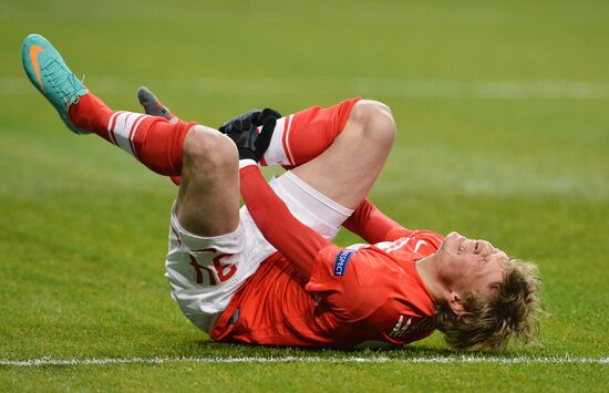 Football. Champions League. Spartak vs. Benfica
