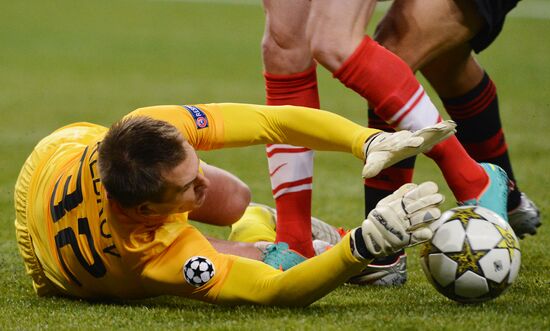 Football. Champions League. Spartak vs. Benfica