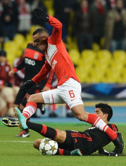 Football. Champions League. Spartak vs. Benfica