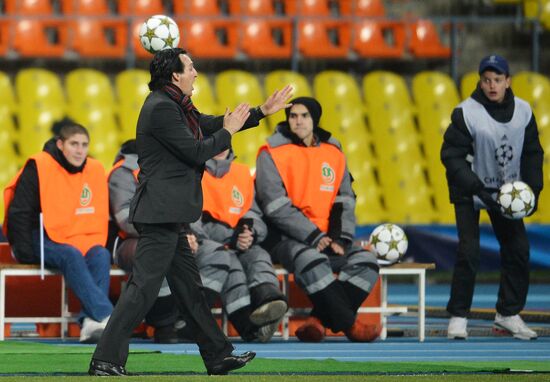Football. Champions League. Spartak vs. Benfica