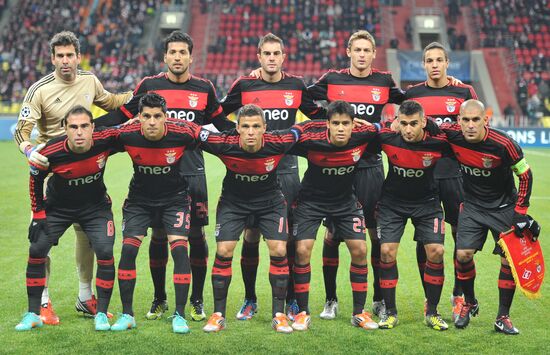 Football. Champions League. Spartak vs. Benfica