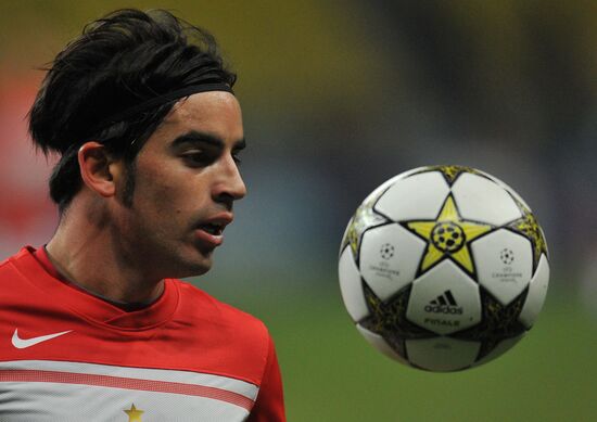 Football. Champions League. Spartak vs. Benfica