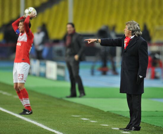 Football. Champions League. Spartak vs. Benfica