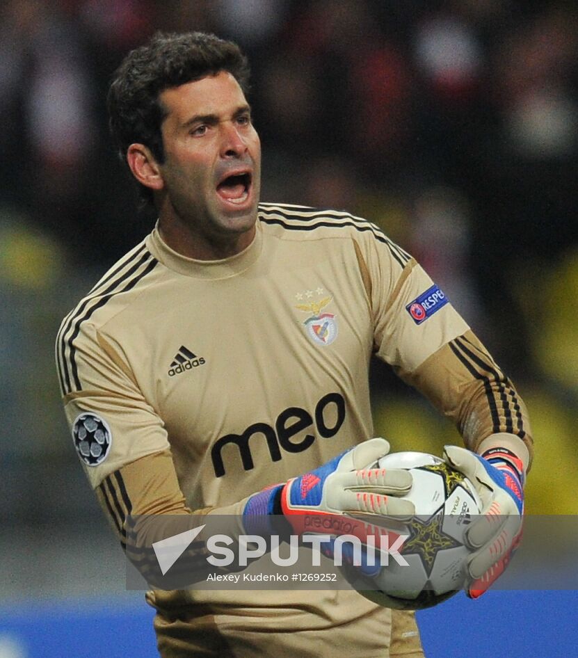 Football. Champions League. Spartak vs. Benfica