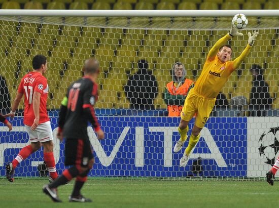 Football. Champions League. Spartak vs. Benfica