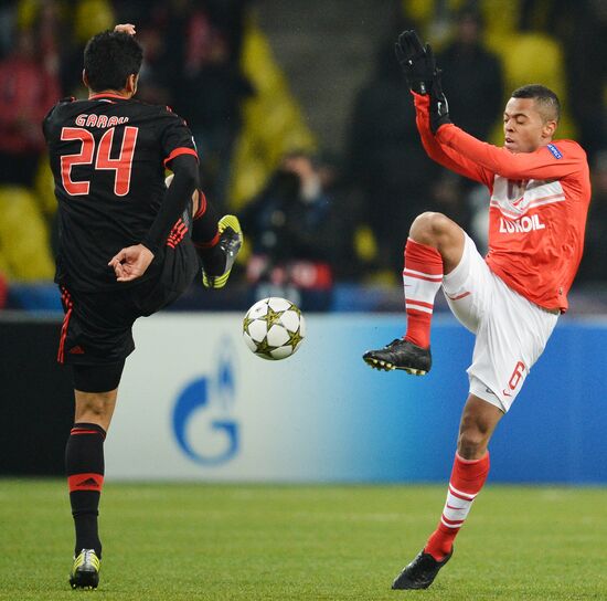 Football. Champions League. Spartak vs. Benfica