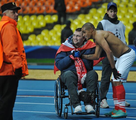 Football. Champions League. Spartak vs. Benfica