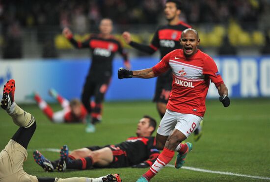 Football. Champions League. Spartak vs. Benfica