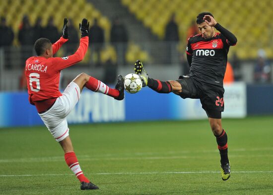 Football. Champions League. Spartak vs. Benfica