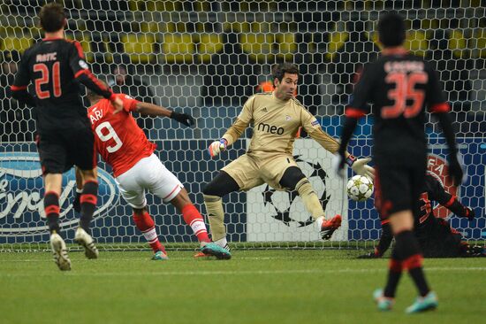 Football. Champions League. Spartak vs. Benfica