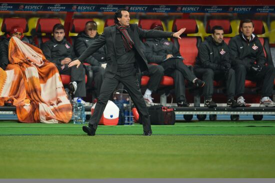 Football. Champions League. Spartak vs. Benfica