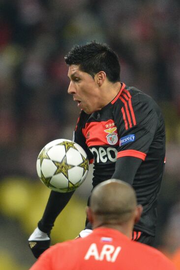 Football. Champions League. Spartak vs. Benfica