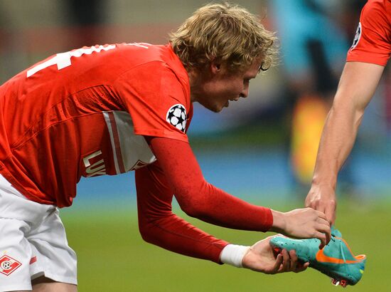 Football. Champions League. Spartak vs. Benfica