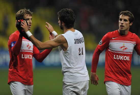 Football. Champions League. Spartak vs. Benfica