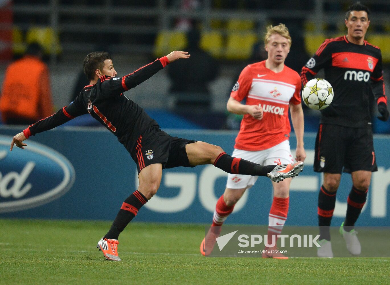 Football. Champions League. Spartak vs. Benfica