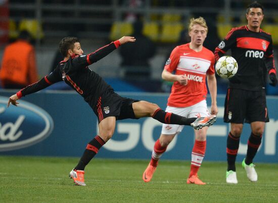 Football. Champions League. Spartak vs. Benfica