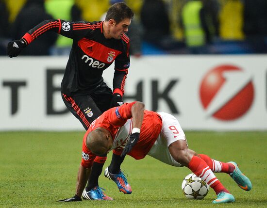 Football. Champions League. Spartak vs. Benfica