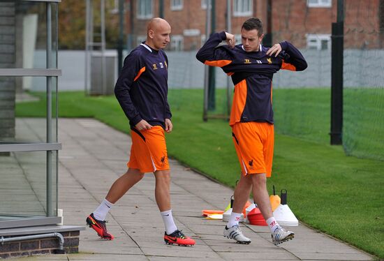 FC Liverpool holds training session