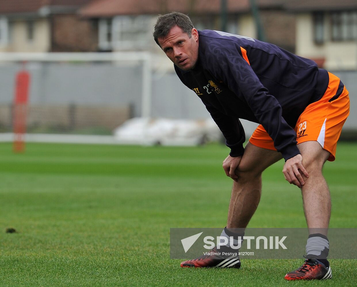 Liverpool FC during training