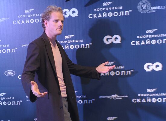 Moscow premiere of new Bond film Skyfall