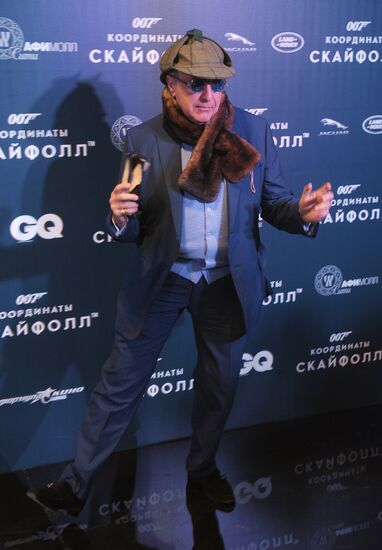 Moscow premiere of new Bond film Skyfall