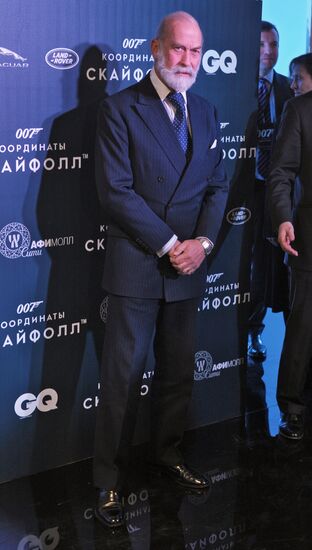 Moscow premiere of new Bond film Skyfall
