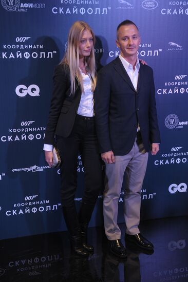 Moscow premiere of new Bond film Skyfall