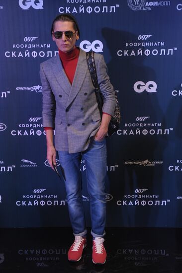 Moscow premiere of new Bond film Skyfall