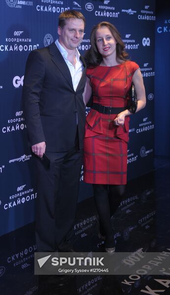 Moscow premiere of new Bond film Skyfall