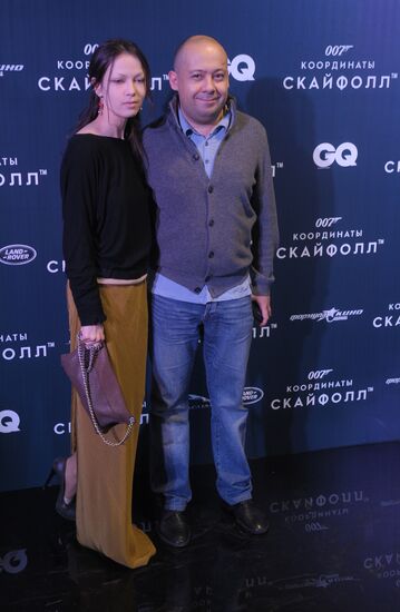 Moscow premiere of new Bond film Skyfall