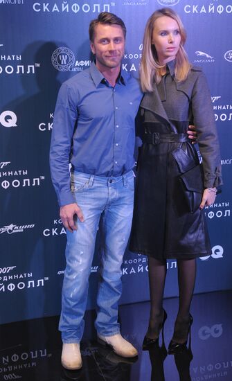 Moscow premiere of new Bond film Skyfall