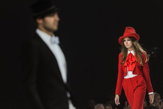 Volvo fashion week opens in Moscow