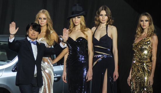 Volvo fashion week opens in Moscow