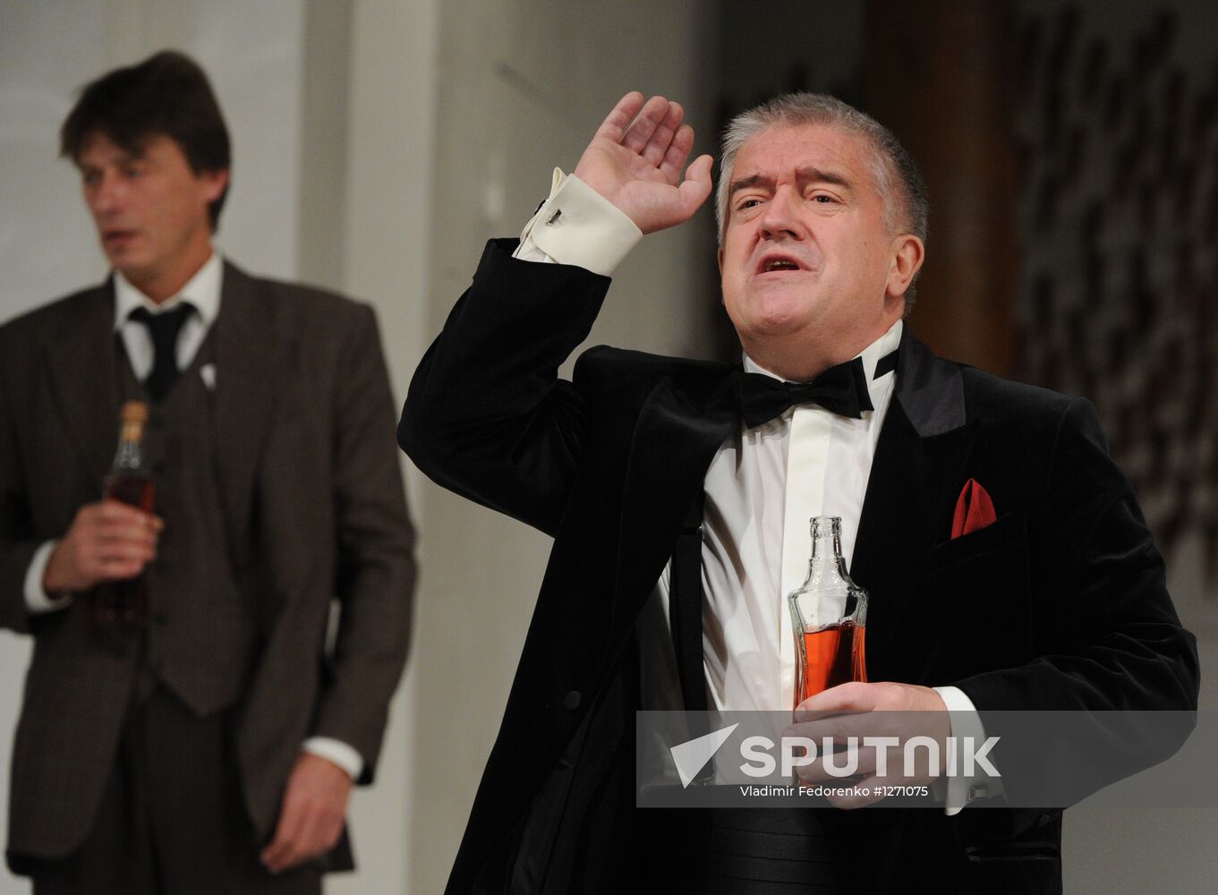 Run-through of play "Mr.Puntila and His Man Matti"