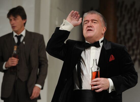 Run-through of play "Mr.Puntila and His Man Matti"