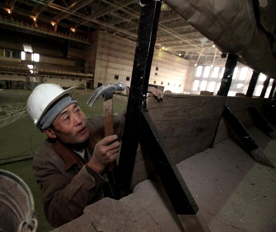 Construction of concert and sports complex in Vladivostok