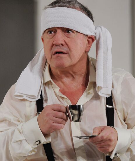 Run-through of play "Mr.Puntila and His Man Matti"