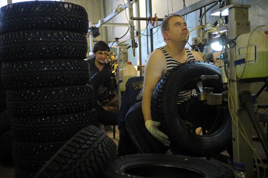 Work of Yaroslavl Tyre Plant