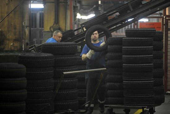 Work of Yaroslavl Tyre Plant