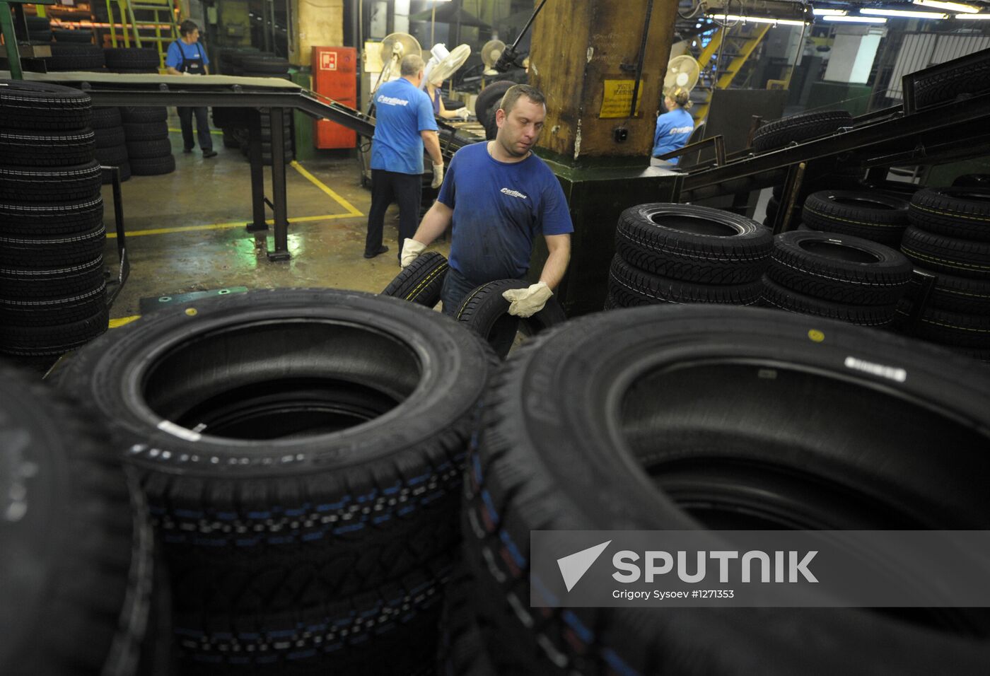 Work of Yaroslavl Tyre Plant