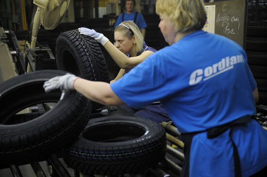 Work of Yaroslavl Tyre Plant