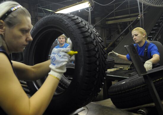 Work of Yaroslavl Tyre Plant