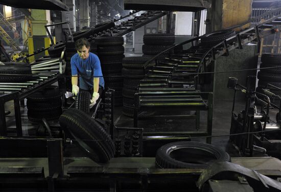 Work of Yaroslavl Tyre Plant