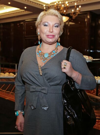 Miss Earth Russia 2012 Natalia Pereverzeva gives news conference